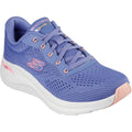 Skechers Arch Fit 2.0 - Big League Textile Women's Blue/Pink Trainers