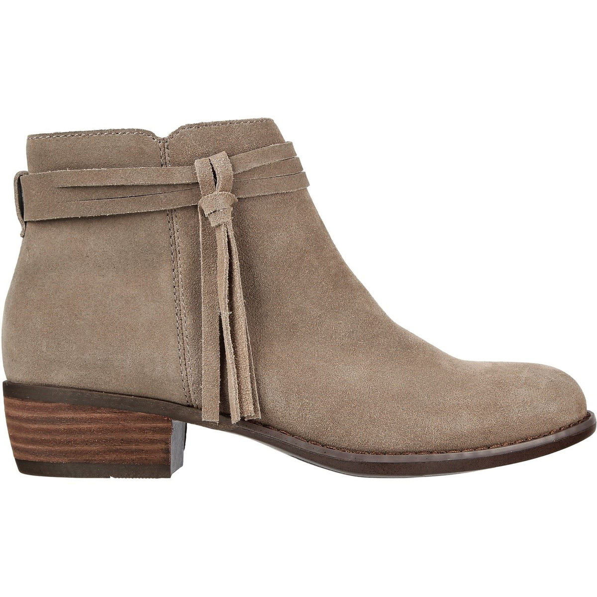 Skechers Texas Modern Western Leather Women's Dark Taupe Suede Boots