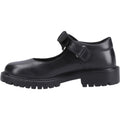 Hush Puppies Astrid Bow Leather Girls's Black Shoes