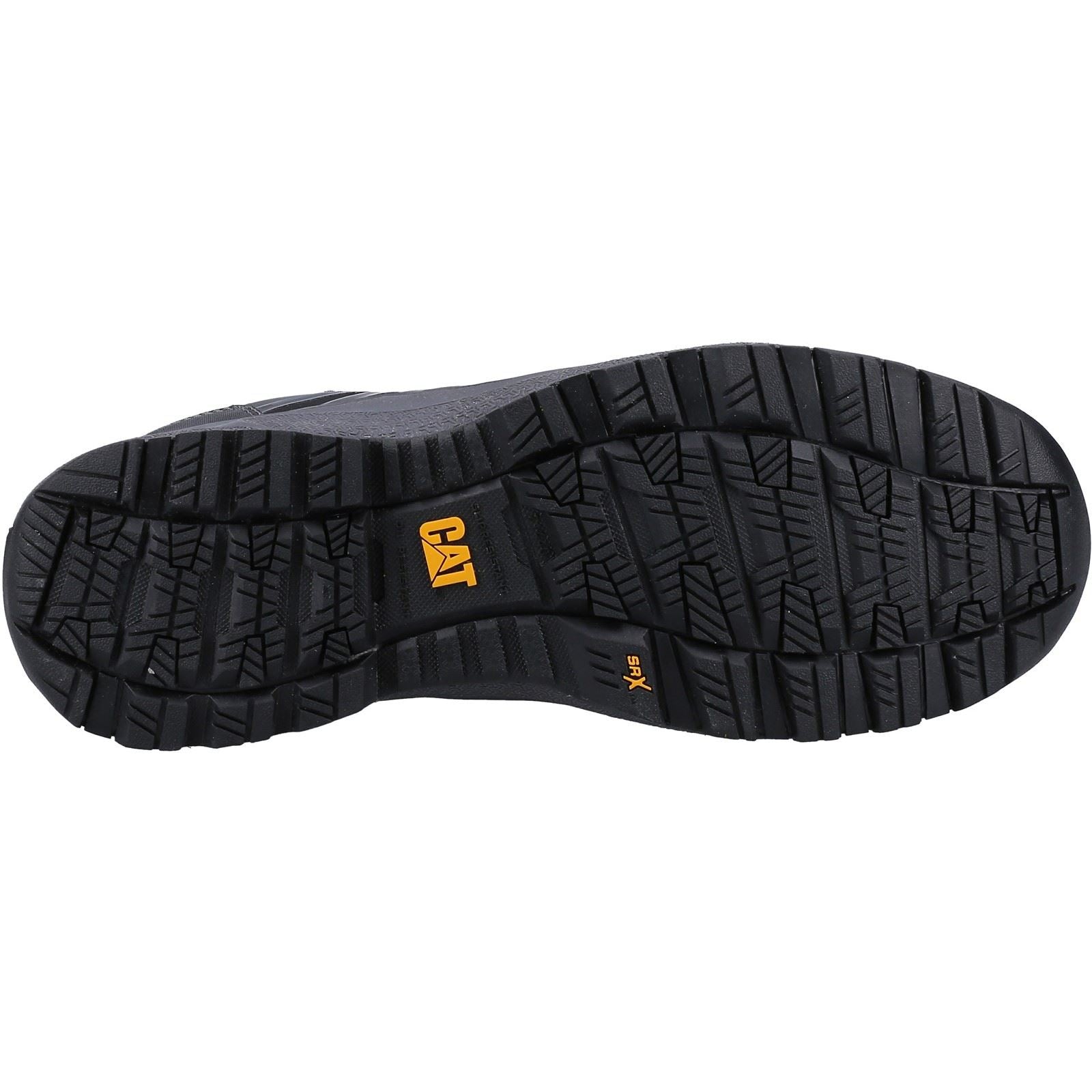 Caterpillar Charge PU/Mesh/Synthetic Black Safety Trainers