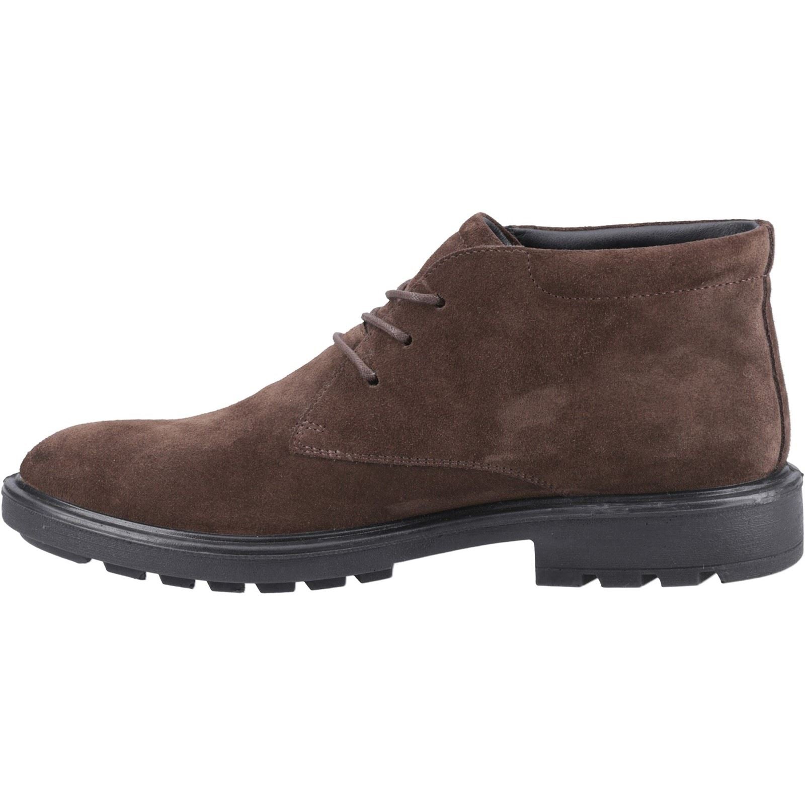 Hush Puppies Marsden Suede Men's Brown Ankle Boots