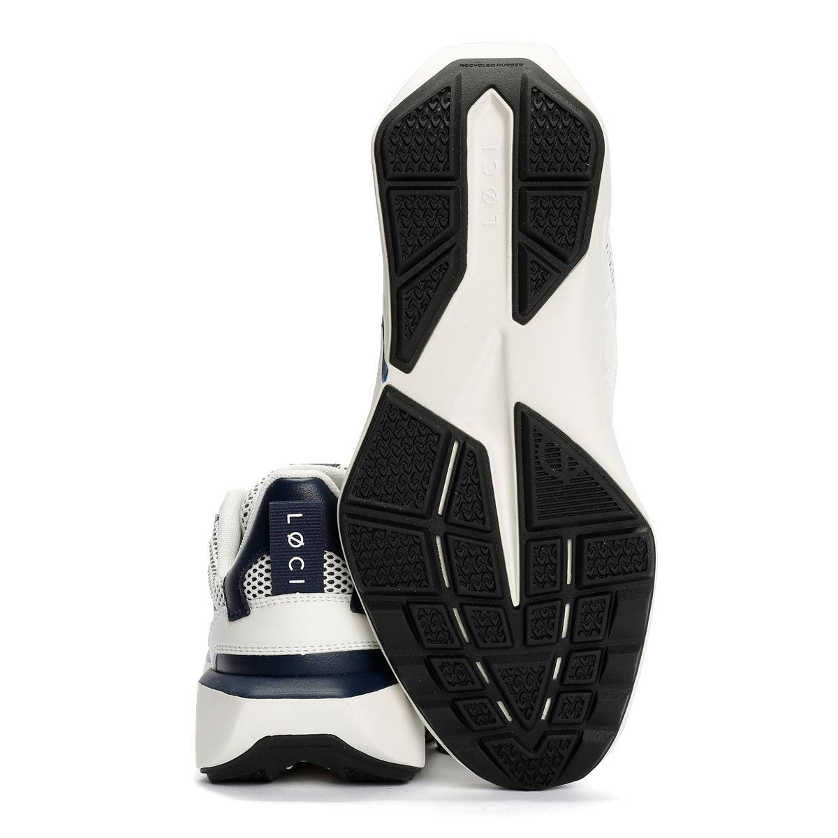 LØCI VØLT White/Navy/Blue Trainers
