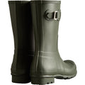 Hunter Original Short Wellington Boots Rubber Men's Dark Olive Wellington Boots