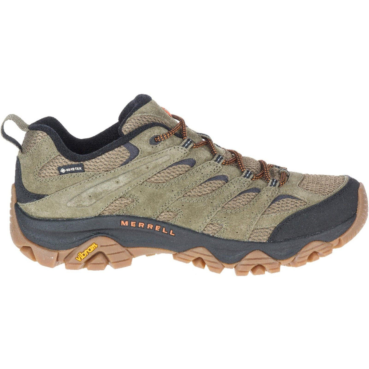 Merrell Moab 3 GTX Suede Men's OLIVE/GUM Hiking Shoes