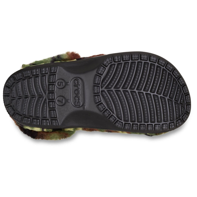 Crocs Classic Unfurgettable Clog Polyester Blend Men's Army Green Clogs