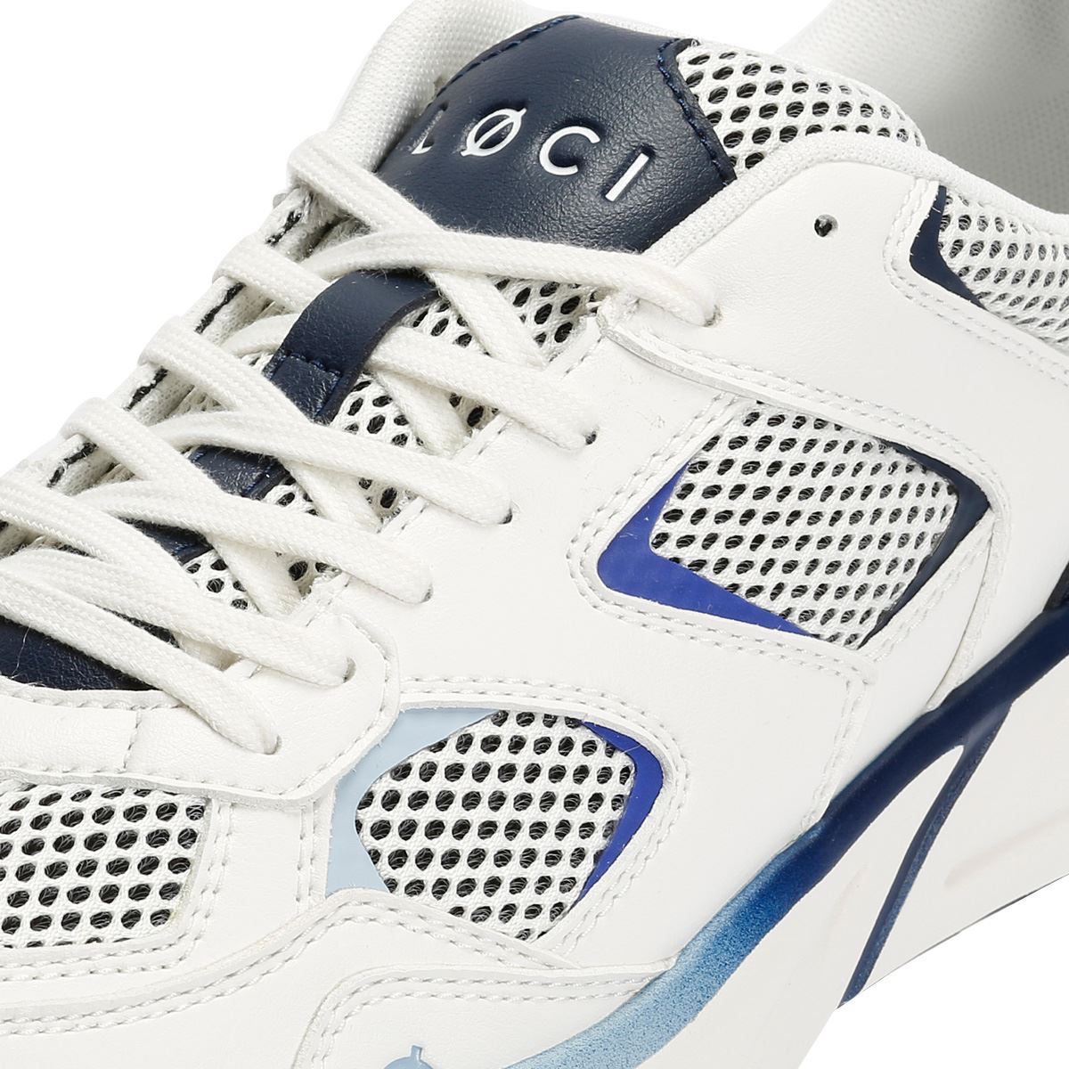 LØCI VØLT White/Navy/Blue Trainers