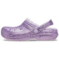 Crocs Classic Lined Clog Thermoplastic Kid's Purple Moon Clogs