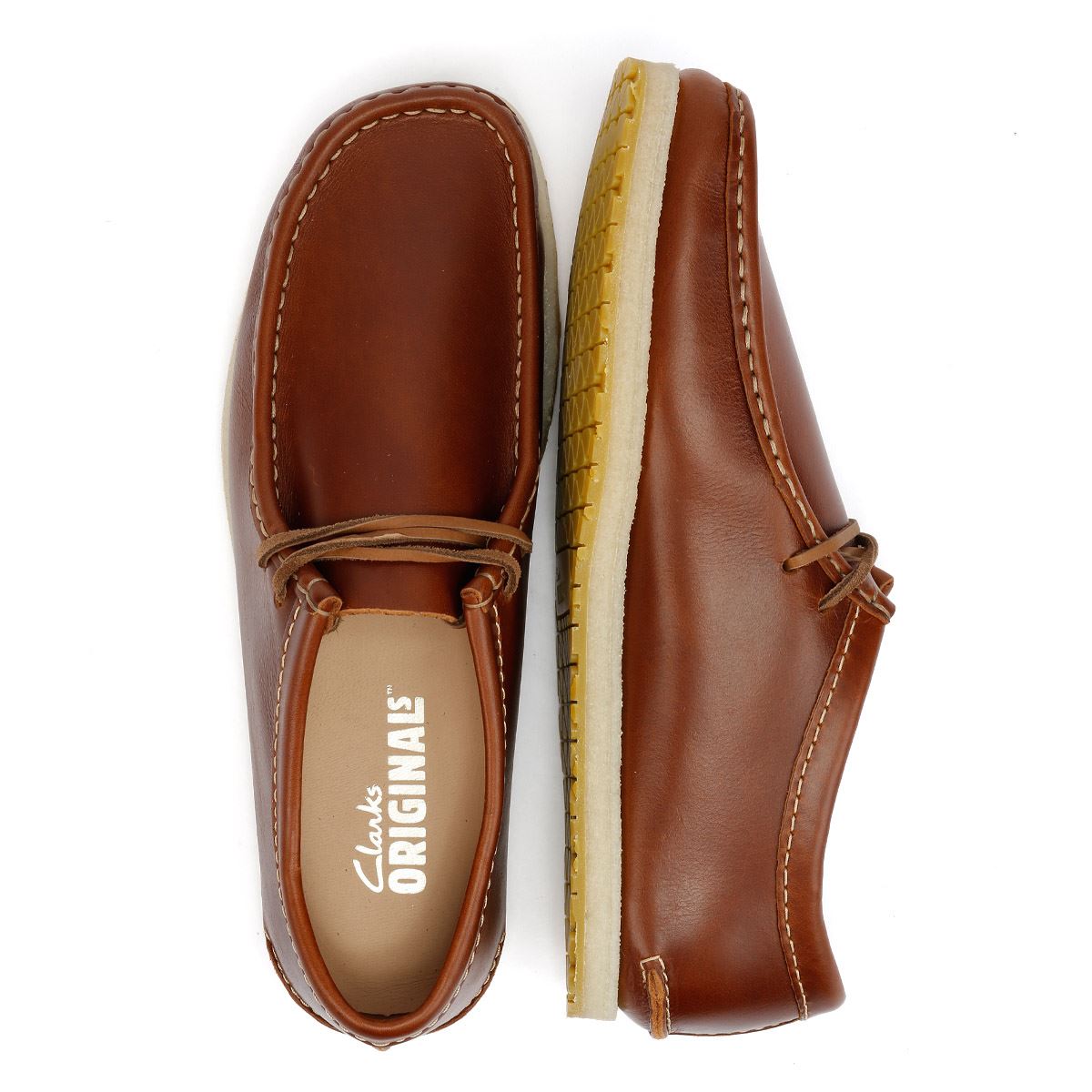 Clarks Originals Godney Lace Leather Men's Brown Shoes