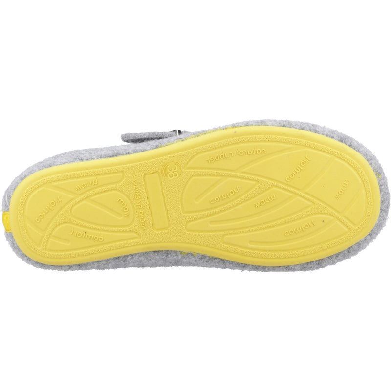 Hush Puppies Good 90% Recycled RPET Synthetic Women's Grey Slippers