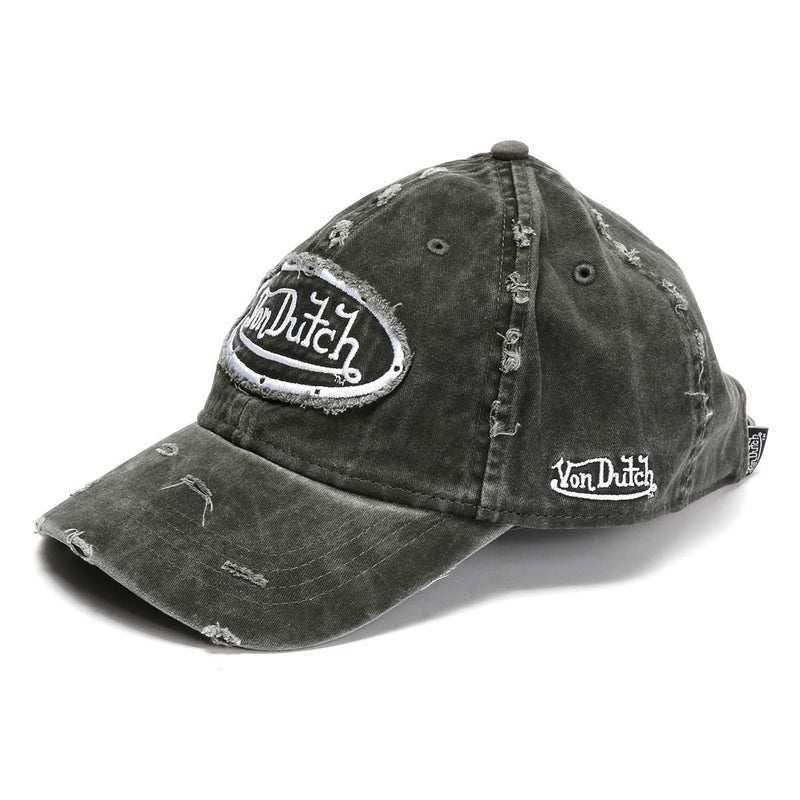 Von Dutch Busted Dad Cotton Black Caps