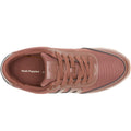 Hush Puppies Seventy8 Leather Men's Cognac Trainers