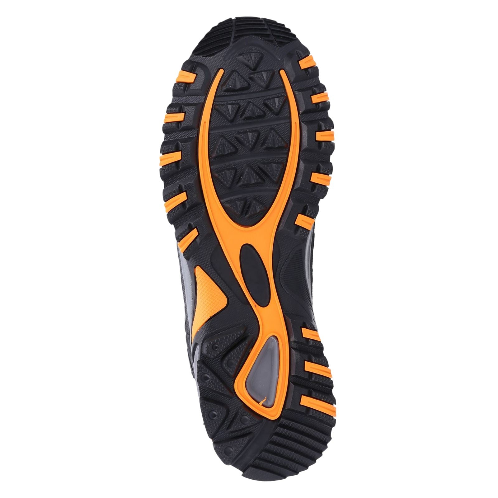 Cotswold Abbeydale Mid Softshell & PU Men's Grey/Orange Hiking Boots