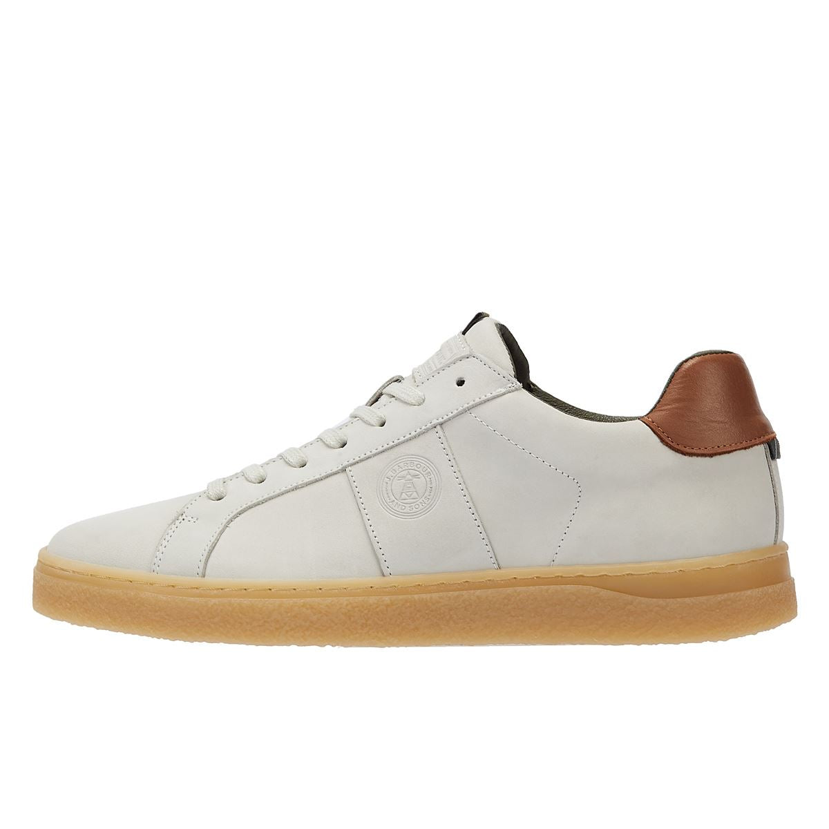 Barbour Reflect Men's White Trainers
