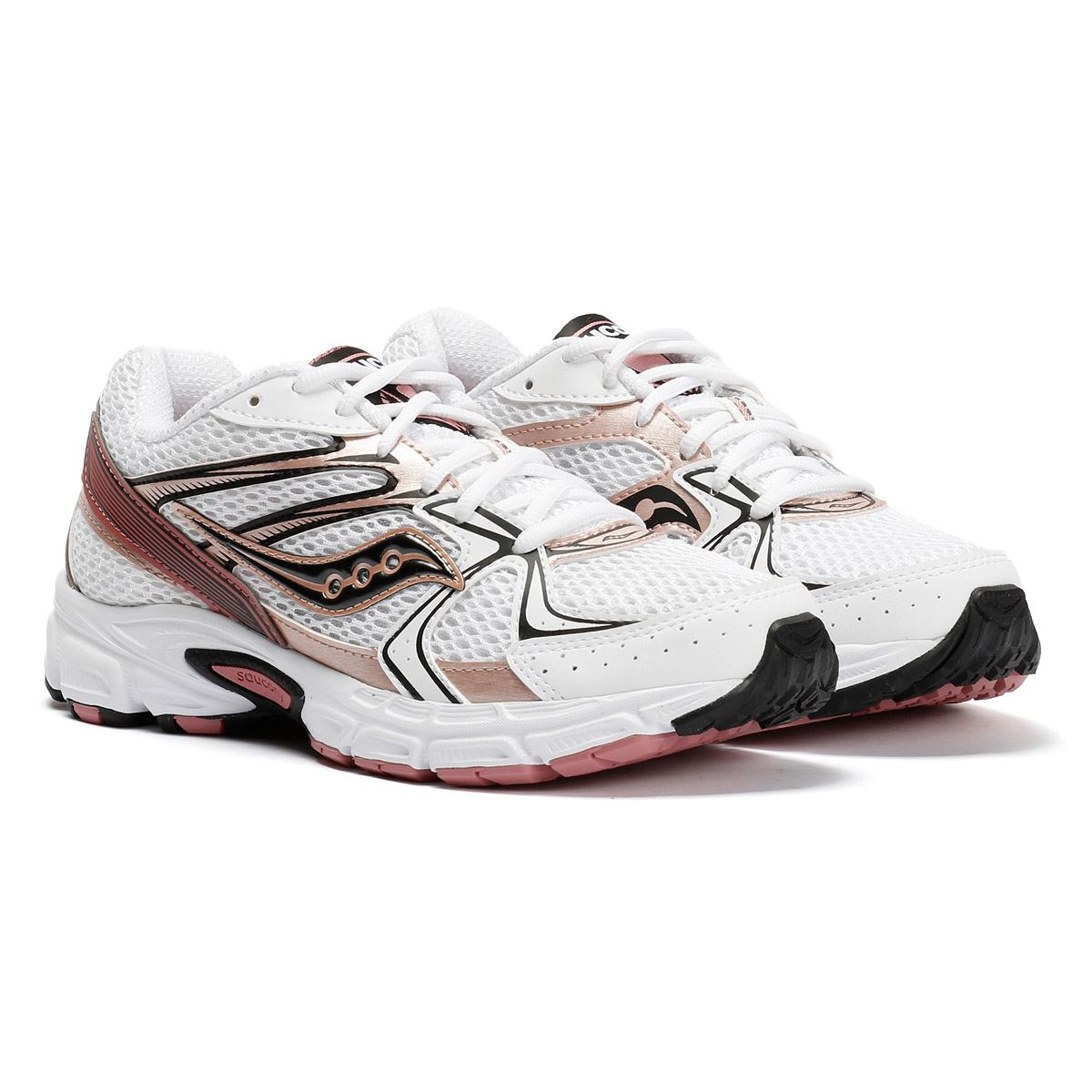 Saucony Ride Millennium White/Rose Trainers