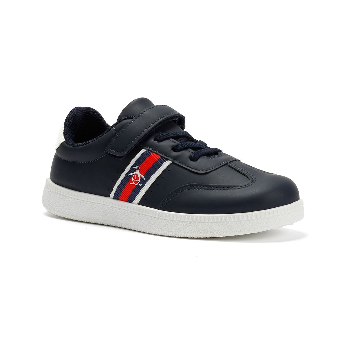Penguin Junior Soop Navy/White Trainers