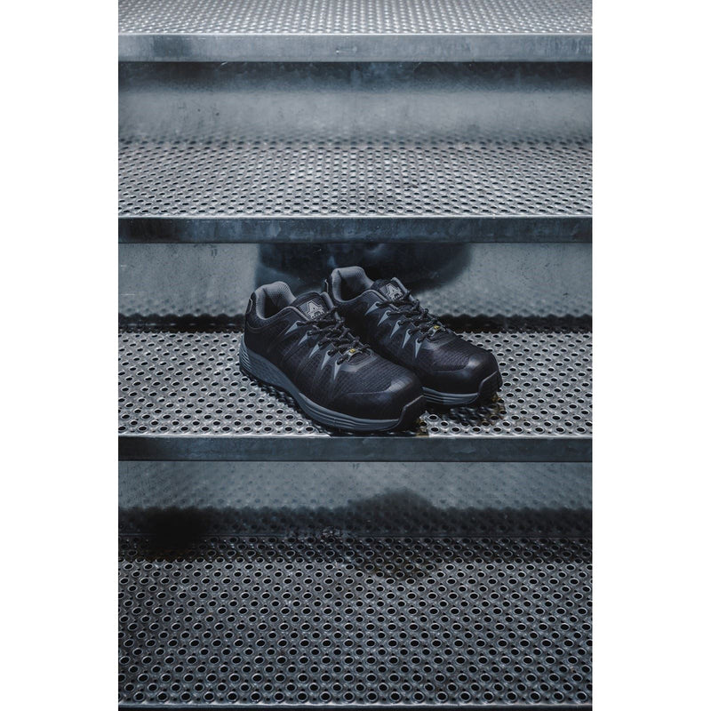 Amblers Safety AS717C Softshell Black Safety Trainers