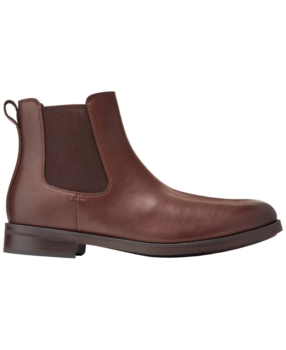 Cole Haan Newmark Grand Leather Men's Chestnut Chelsea Boots