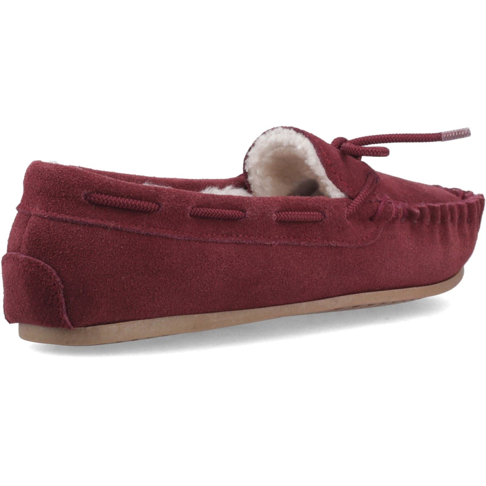 Hush Puppies Allie Suede Women's Bordeaux Slippers