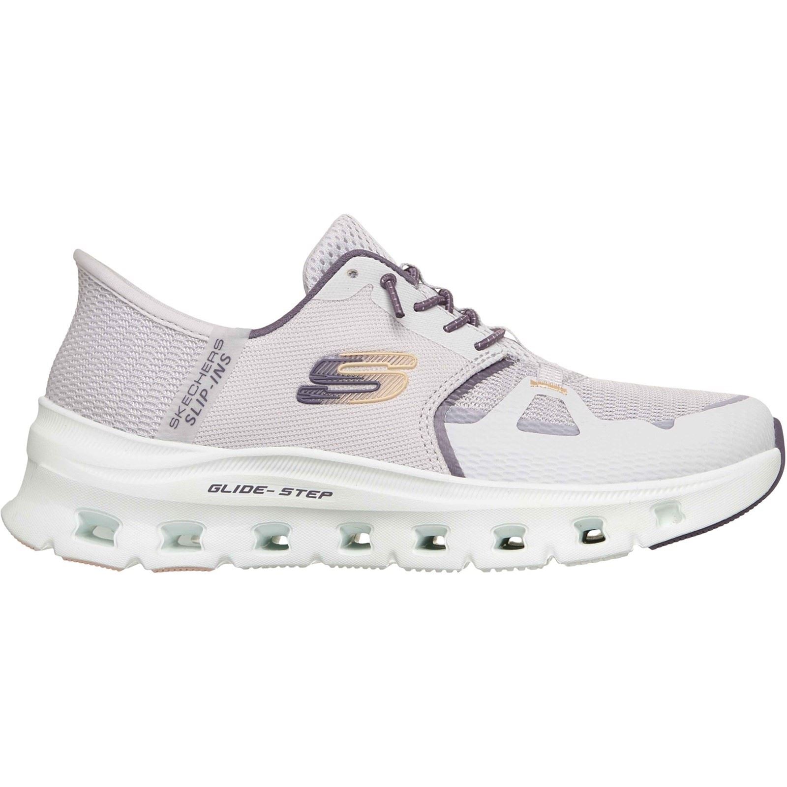 Skechers Glide-Step Pro Polyester Women's Lavender Trainers