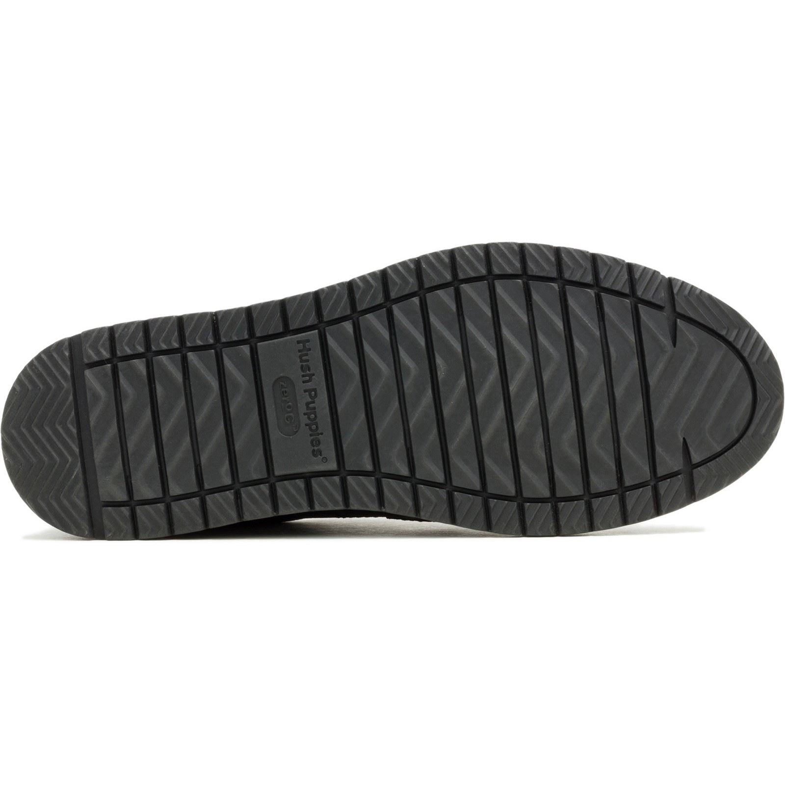 Hush Puppies JENSON MUDDY RIVER Leather Men's Black Oxford Shoes