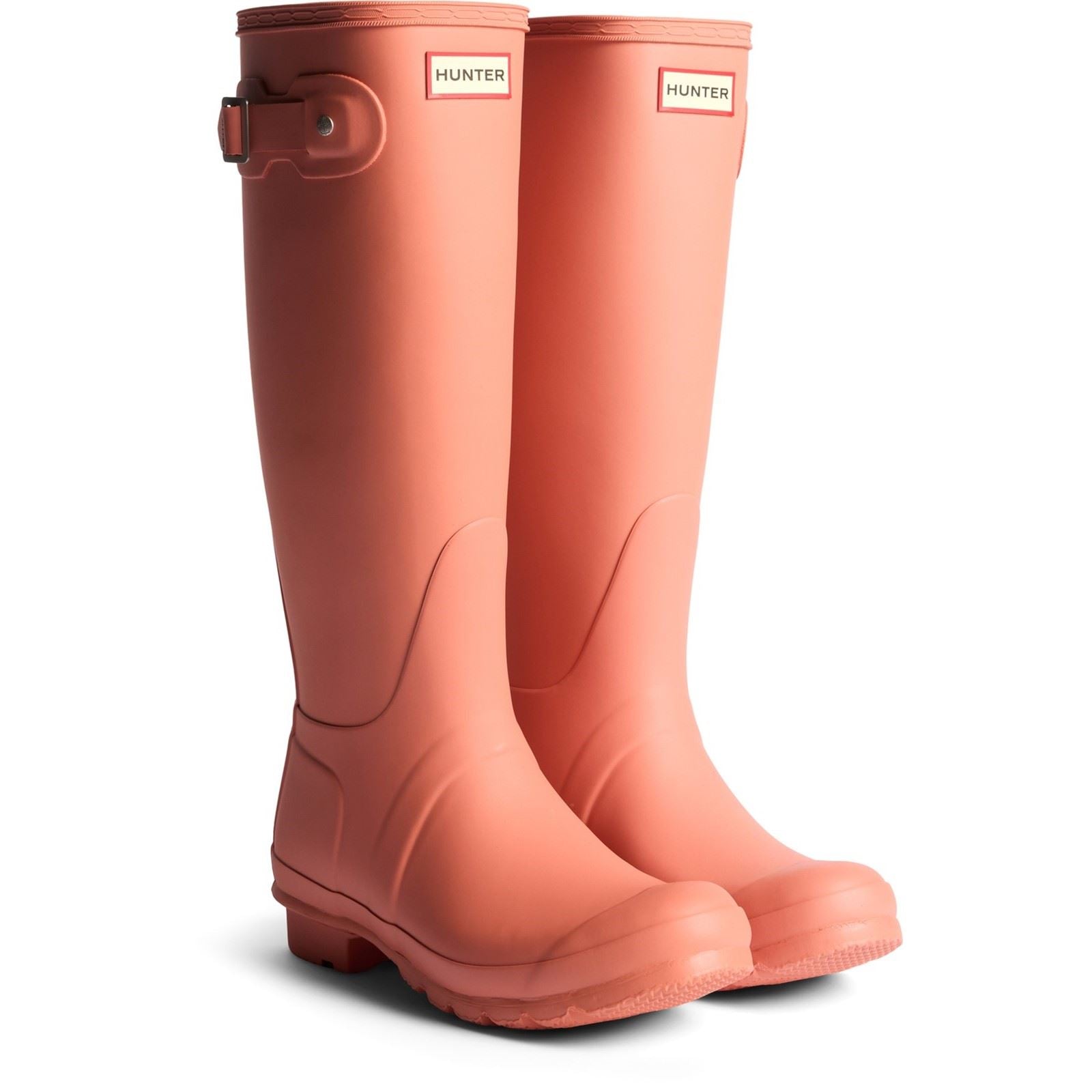 Hunter Original Tall Boot Rubber Women's Terracotta Wellington Boots