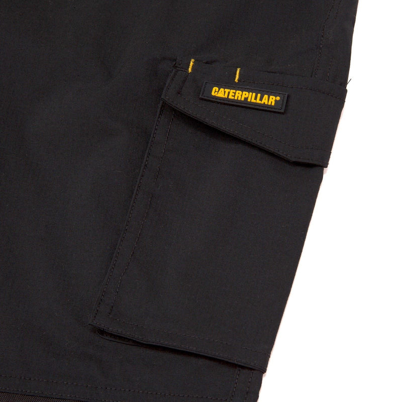 Caterpillar Nexus Knee Pocket Stretch Cotton Men's Black Outdoor Trousers