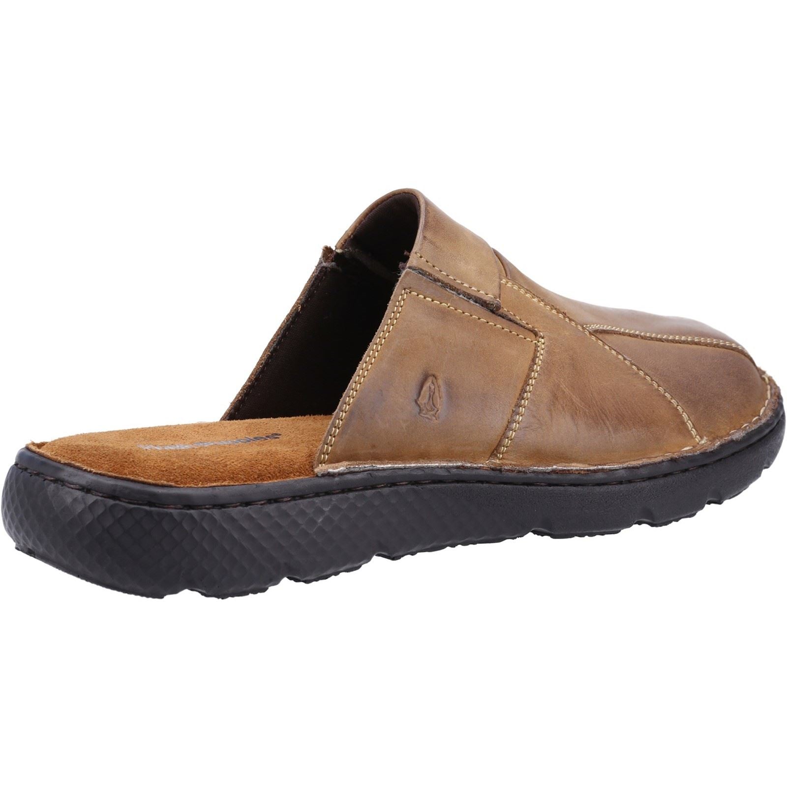 Hush Puppies Carson Leather Men's Olive Mules