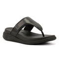 FitFlop F-Mode Go Adjustable Flatform Women's Black Sandals
