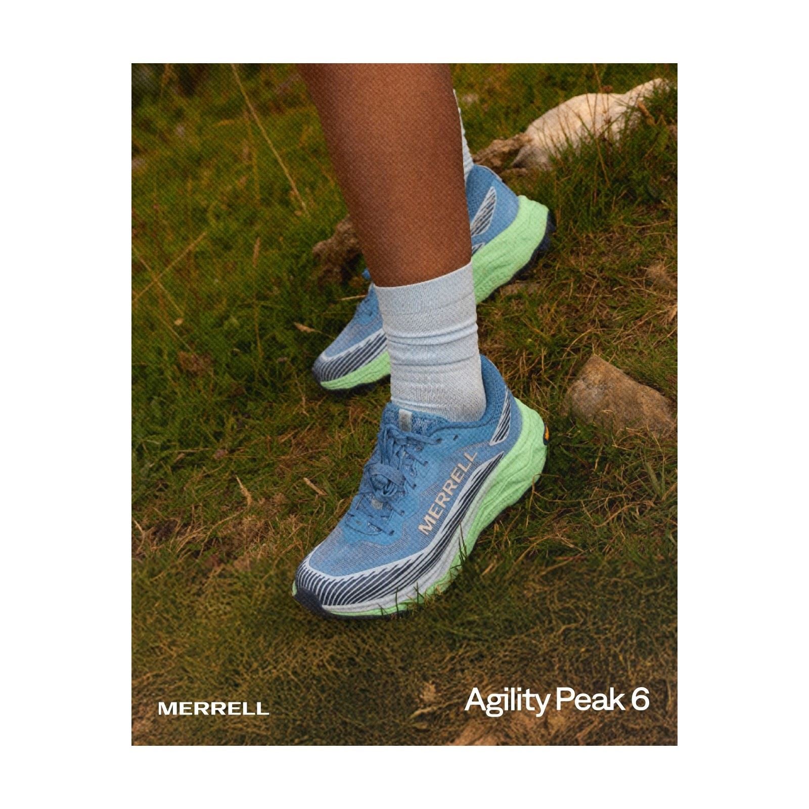 Merrell Agility Peak 6 Runner Polyurethane Women's Admiral Trail Running Shoes