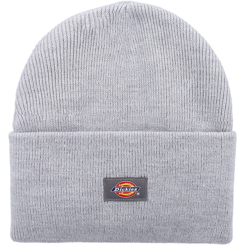 Dickies Acrylic Cuffed Grey Beanie Hat