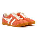 Gola Elan Suede Women's Hot Coral/Off White/ Fuchsia Trainers