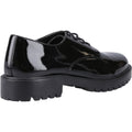 Hush Puppies Aubrey Leather Girls's Black Derby Shoes