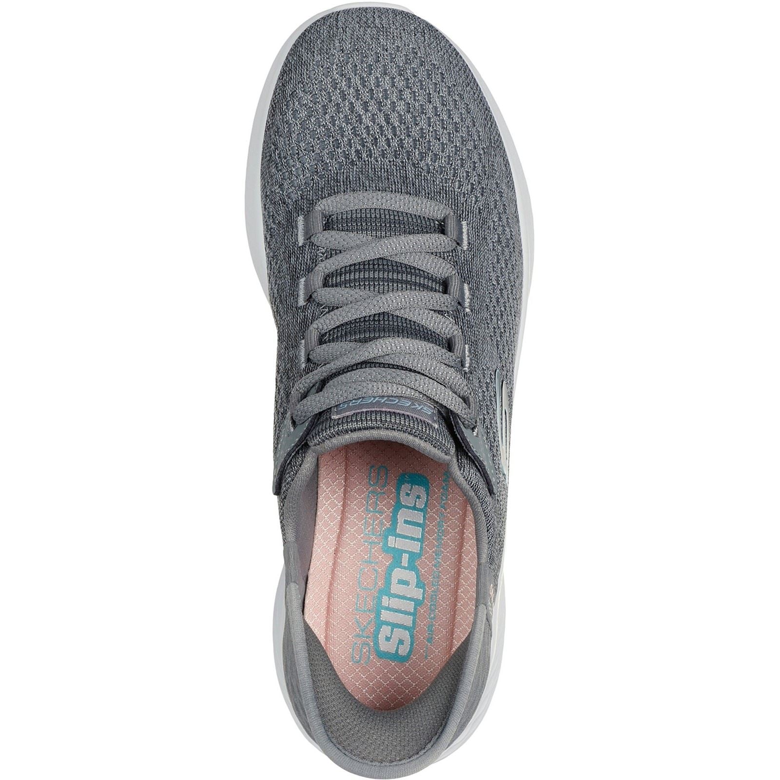 Skechers Skech-Lite Pro Natural Textile Women's Grey/Multi Trainers