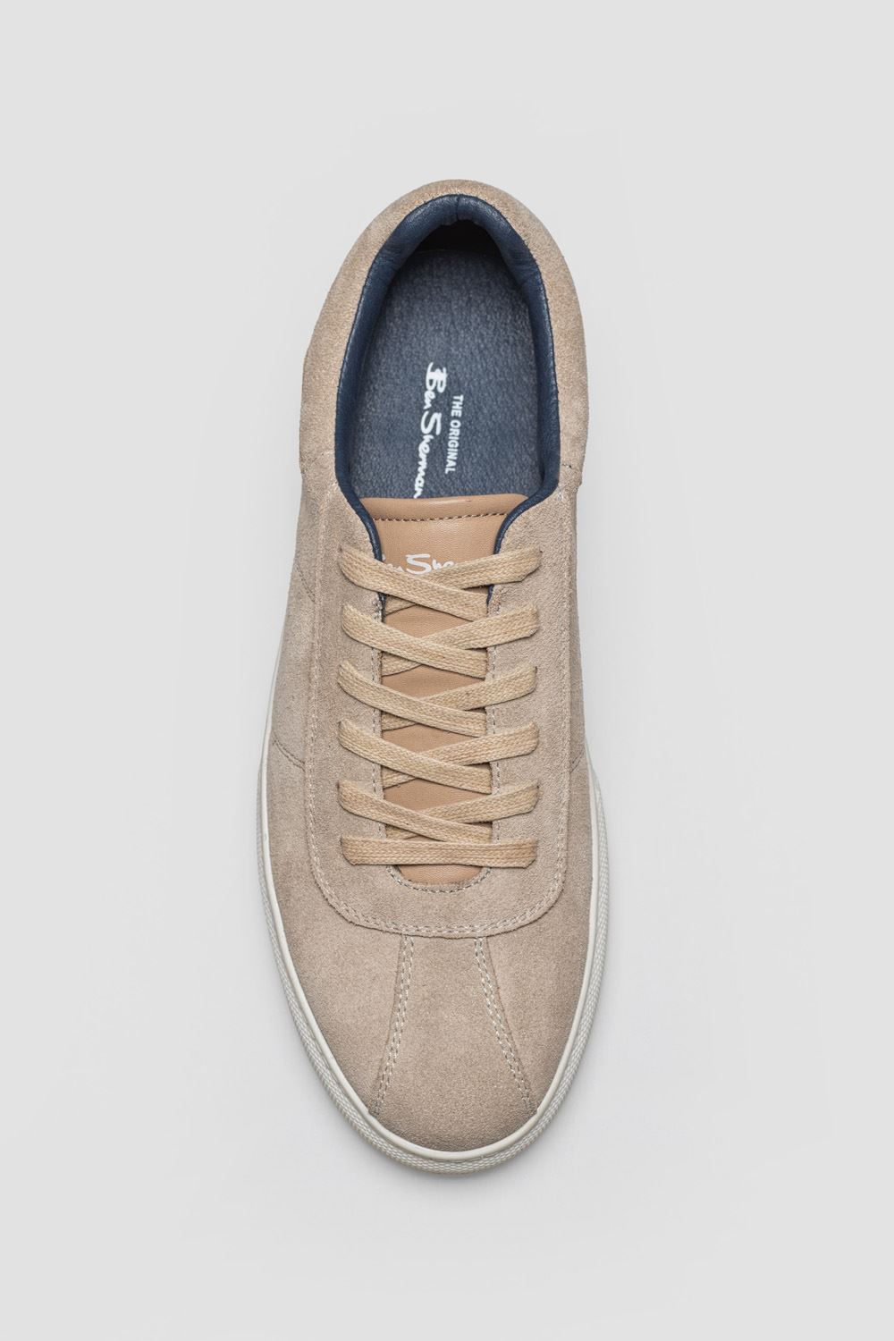 Ben Sherman Bentley II Suede Men's Stone Trainers