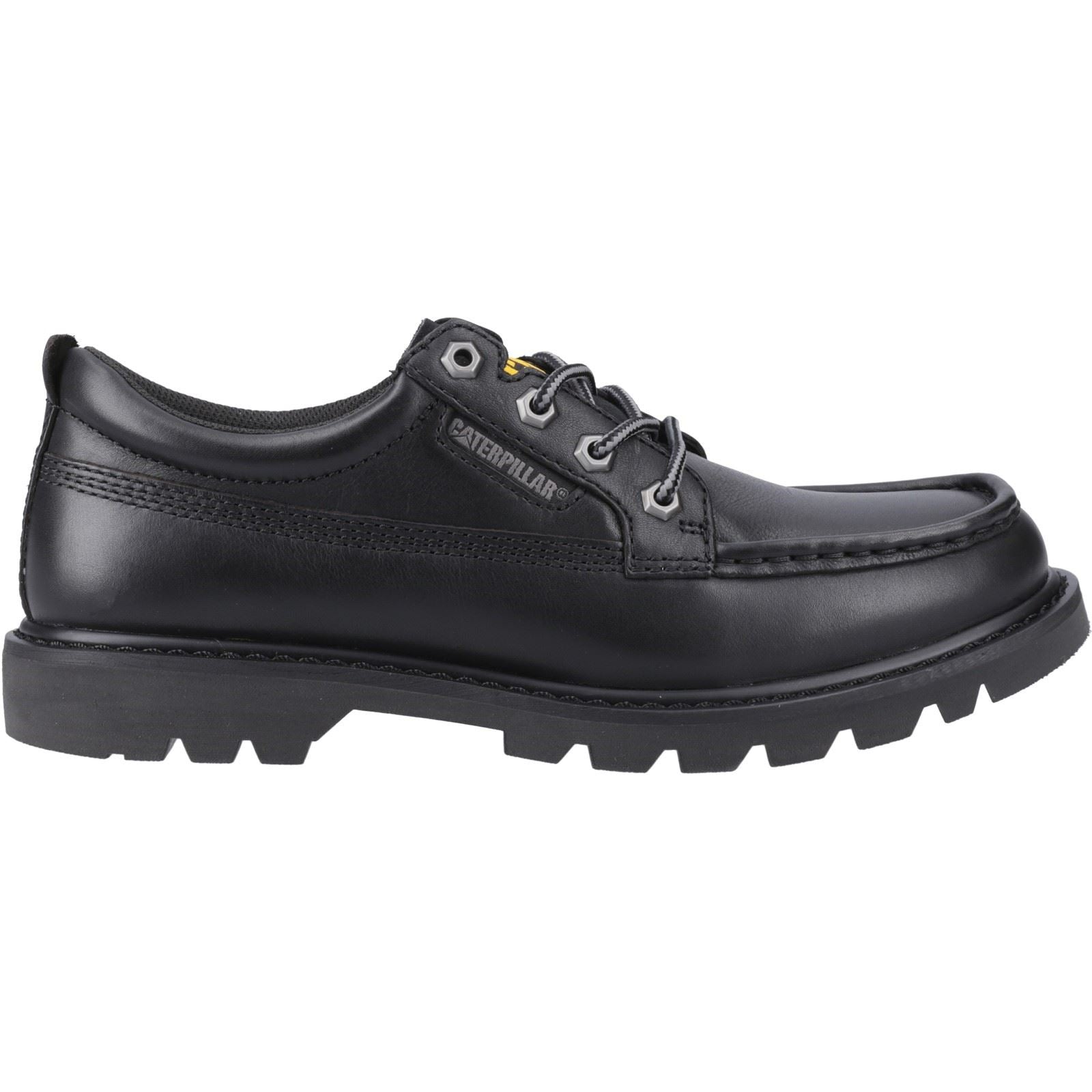 Caterpillar Colorado Moc Toe Low Leather Men's Black Lace-Up Shoes