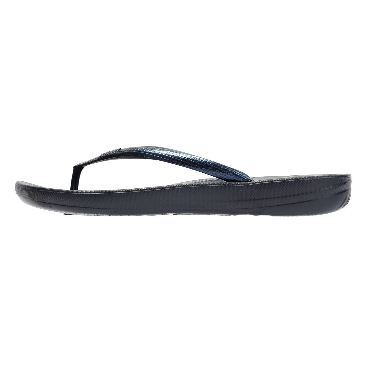 FitFlop Iqushion Ergonomic Women's Midnight Navy Flip Flops