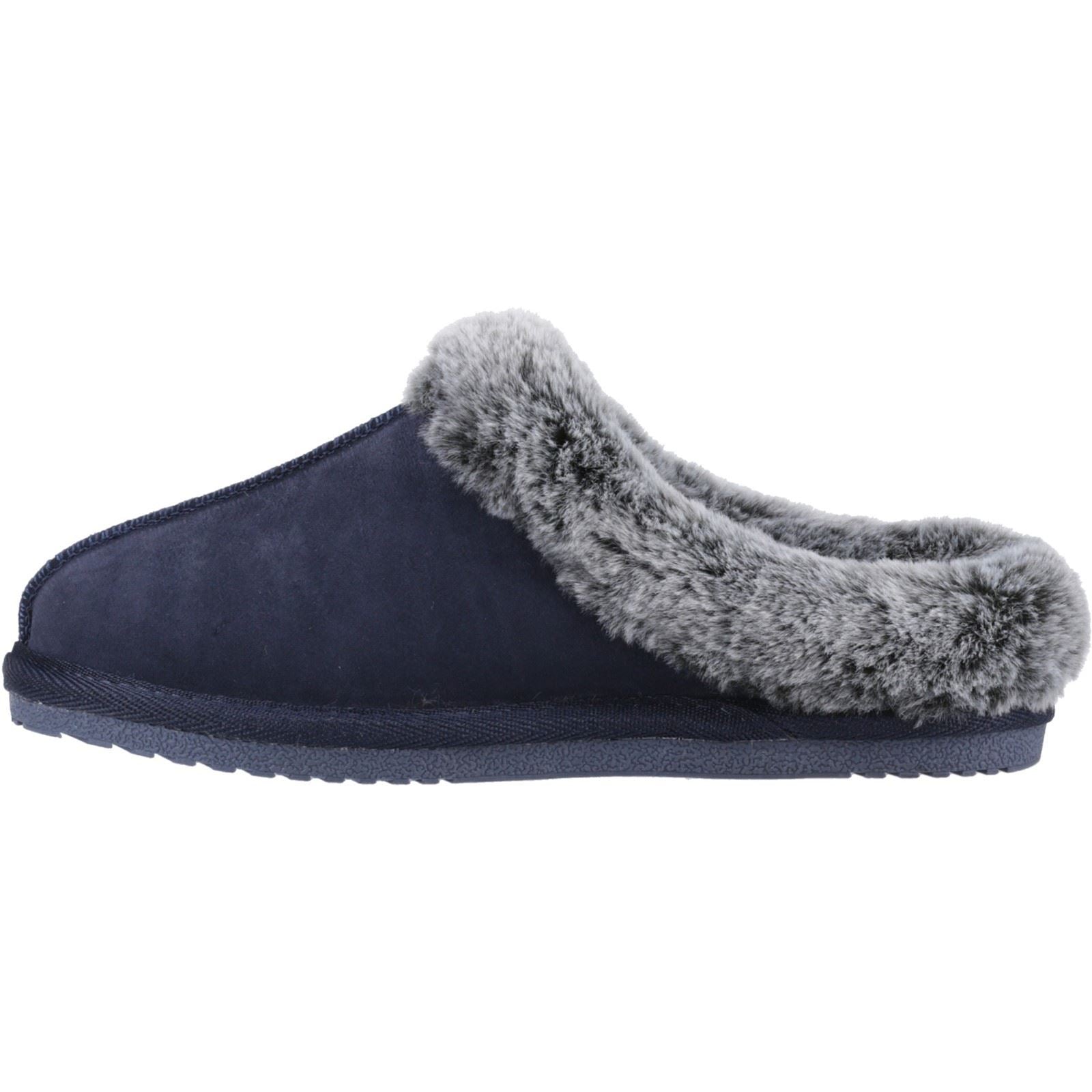 Hush Puppies Amara Suede Women's Dark Navy Slippers