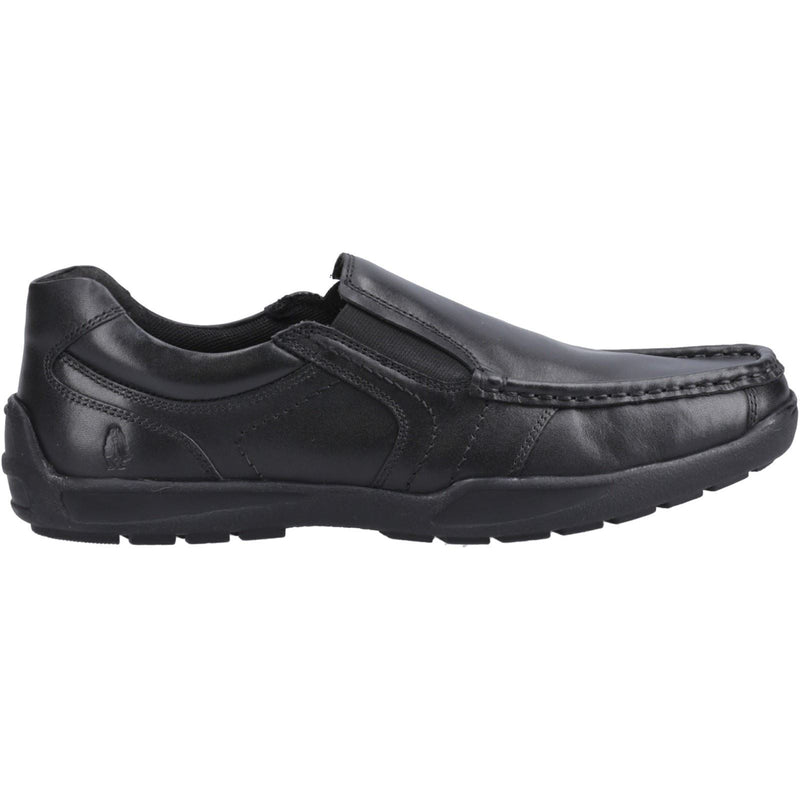 Hush Puppies Morgan Leather Boys's Black Loafers