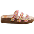 Rocket Dog Ashley String Braid Cotton Women's Rainbow Sandals