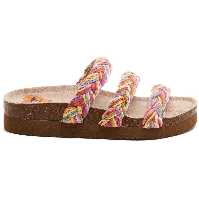 Rocket Dog Ashley String Braid Cotton Women's Rainbow Sandals