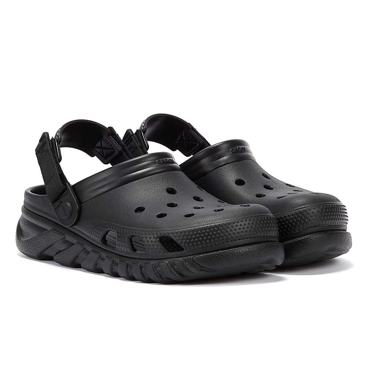 Crocs Duet Max 2 Black Clogs