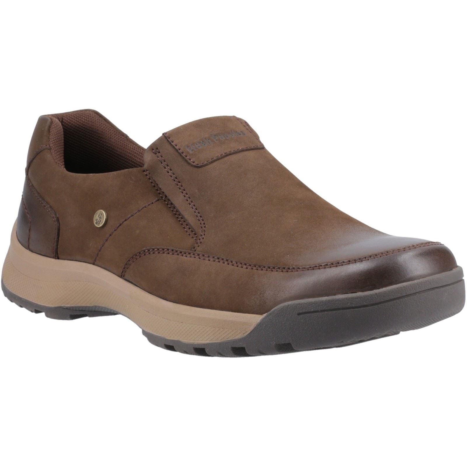 Hush Puppies Vaun Leather Men's Brown Loafers