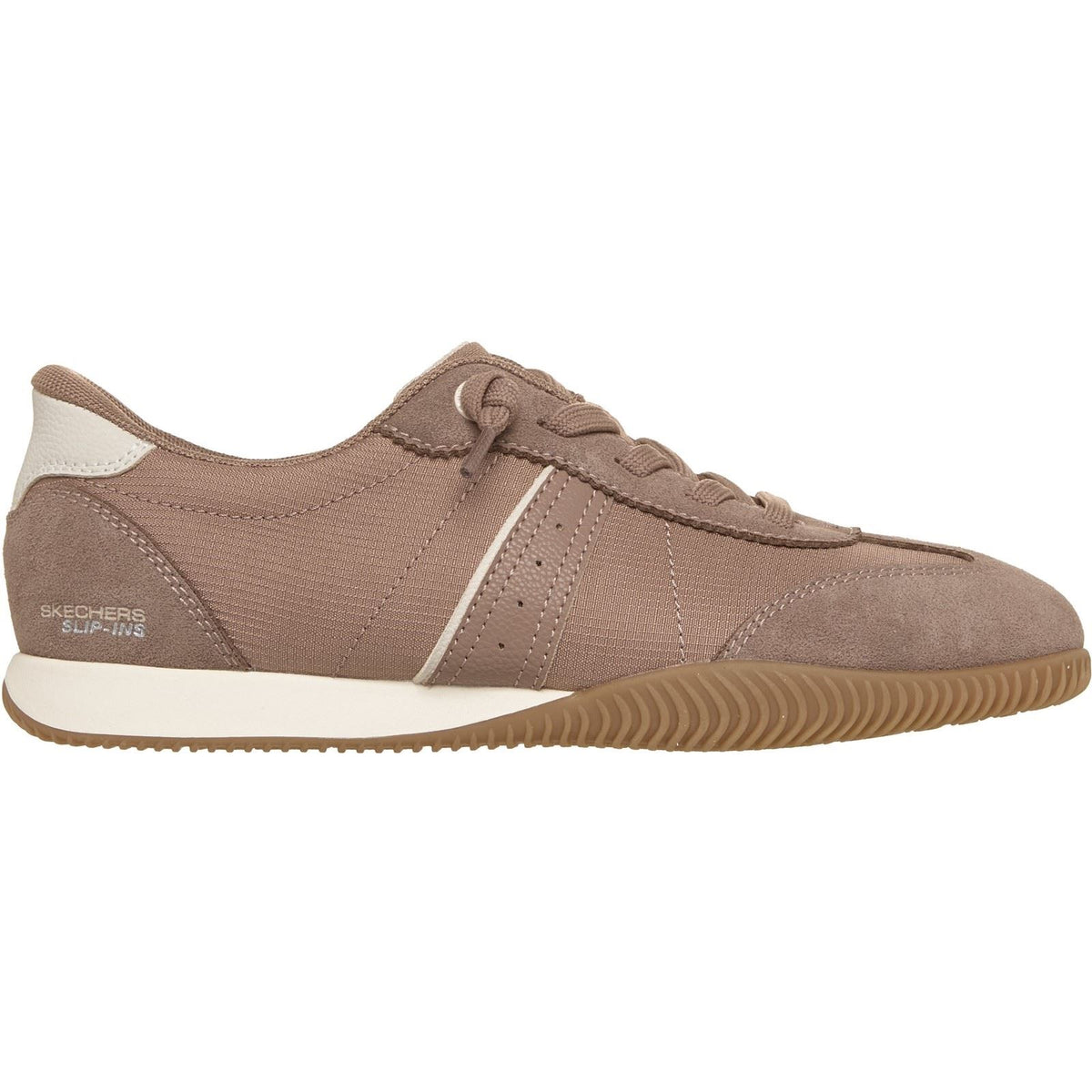 Skechers Bobs Starlight Quick Split Leather Women's Mocha Trainers