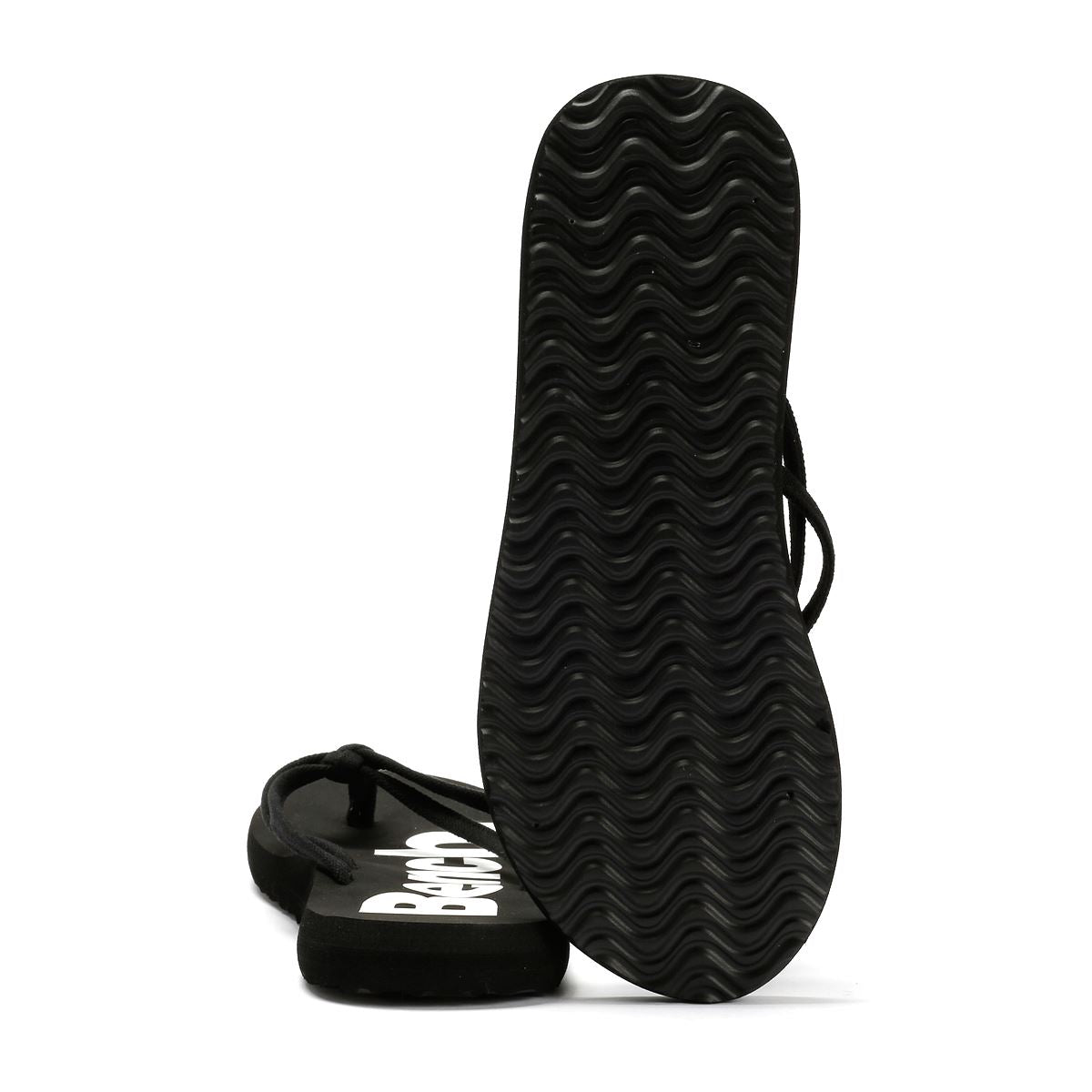 Bench Invisia Women's Black Flip Flops