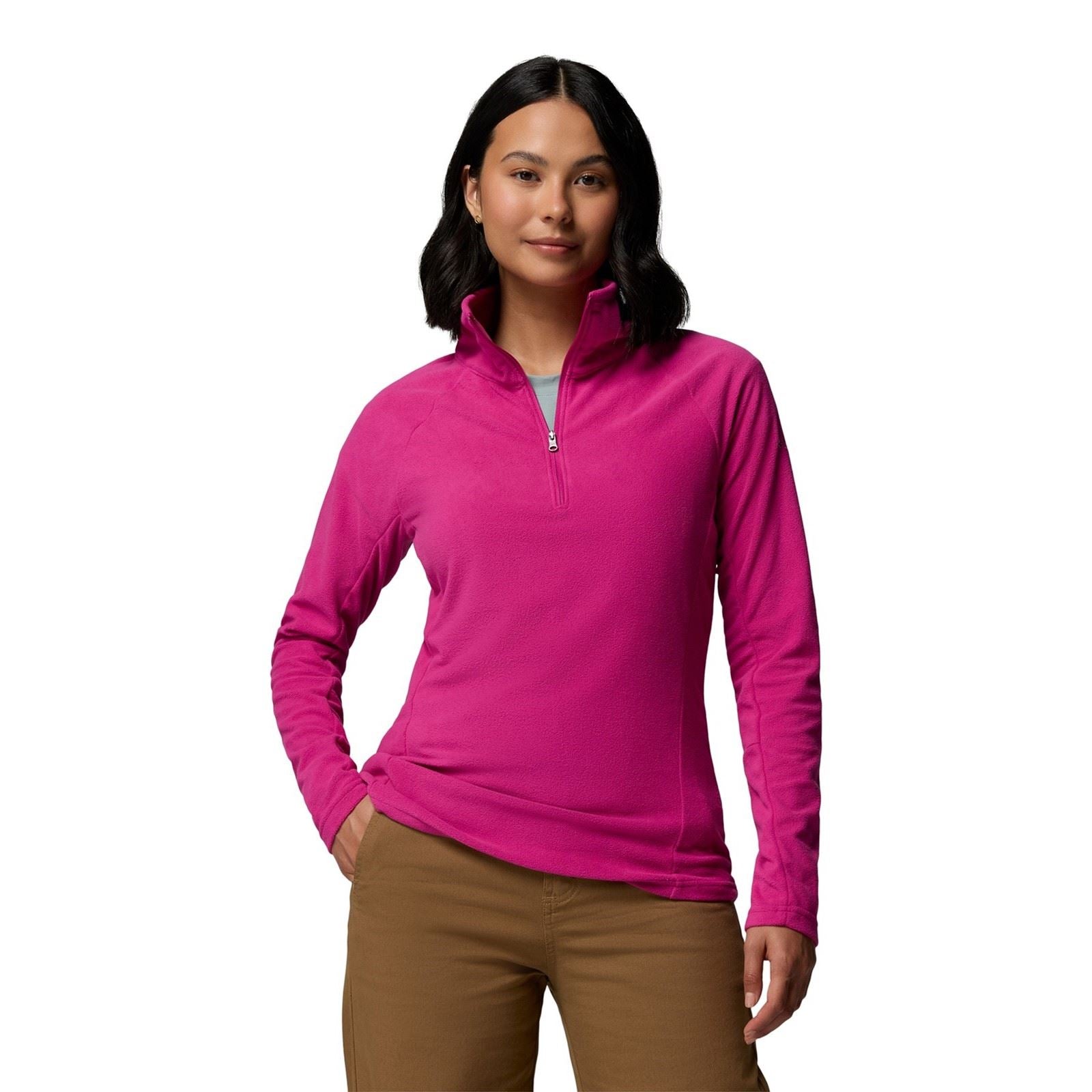 Columbia Glacial IV 1/2 Zip Women's Purple Fleece Jackets