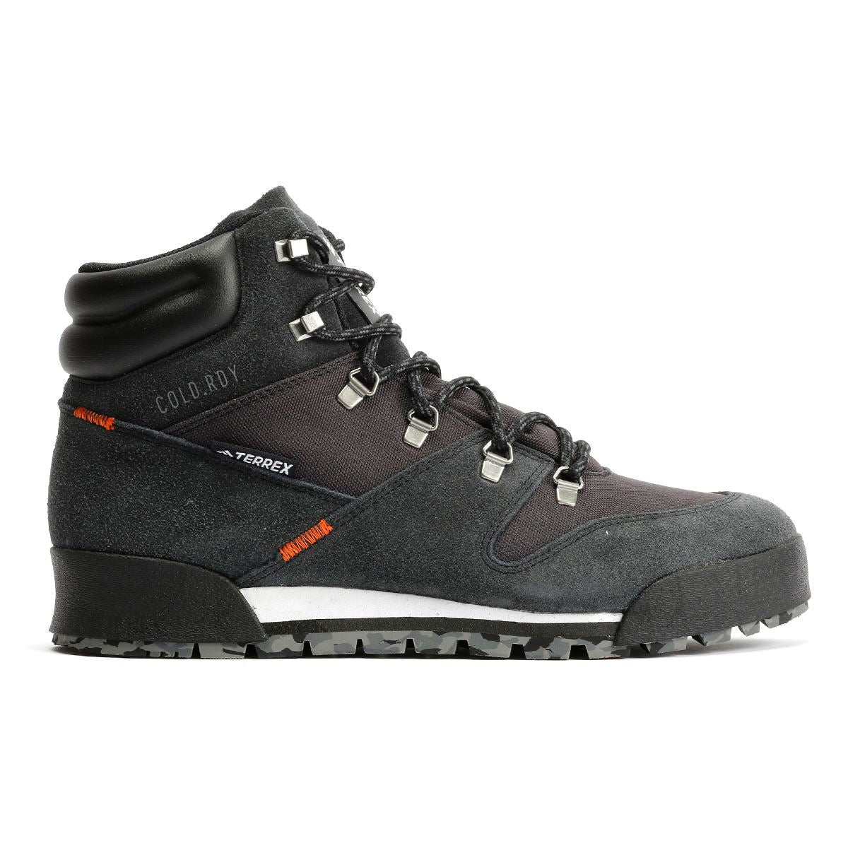 Adidas Terrex Snowpitch COLD.RDY Suede Men's Black Hiking Boots