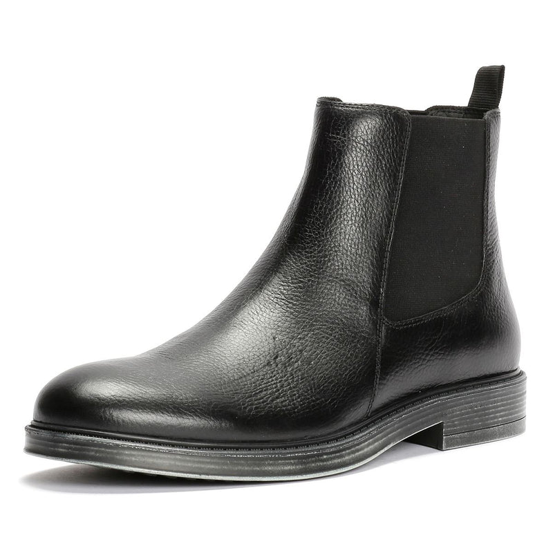 Geox Henreys Leather Men's Black Boots