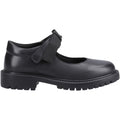 Hush Puppies Astrid Bow Leather Girls's Black Shoes