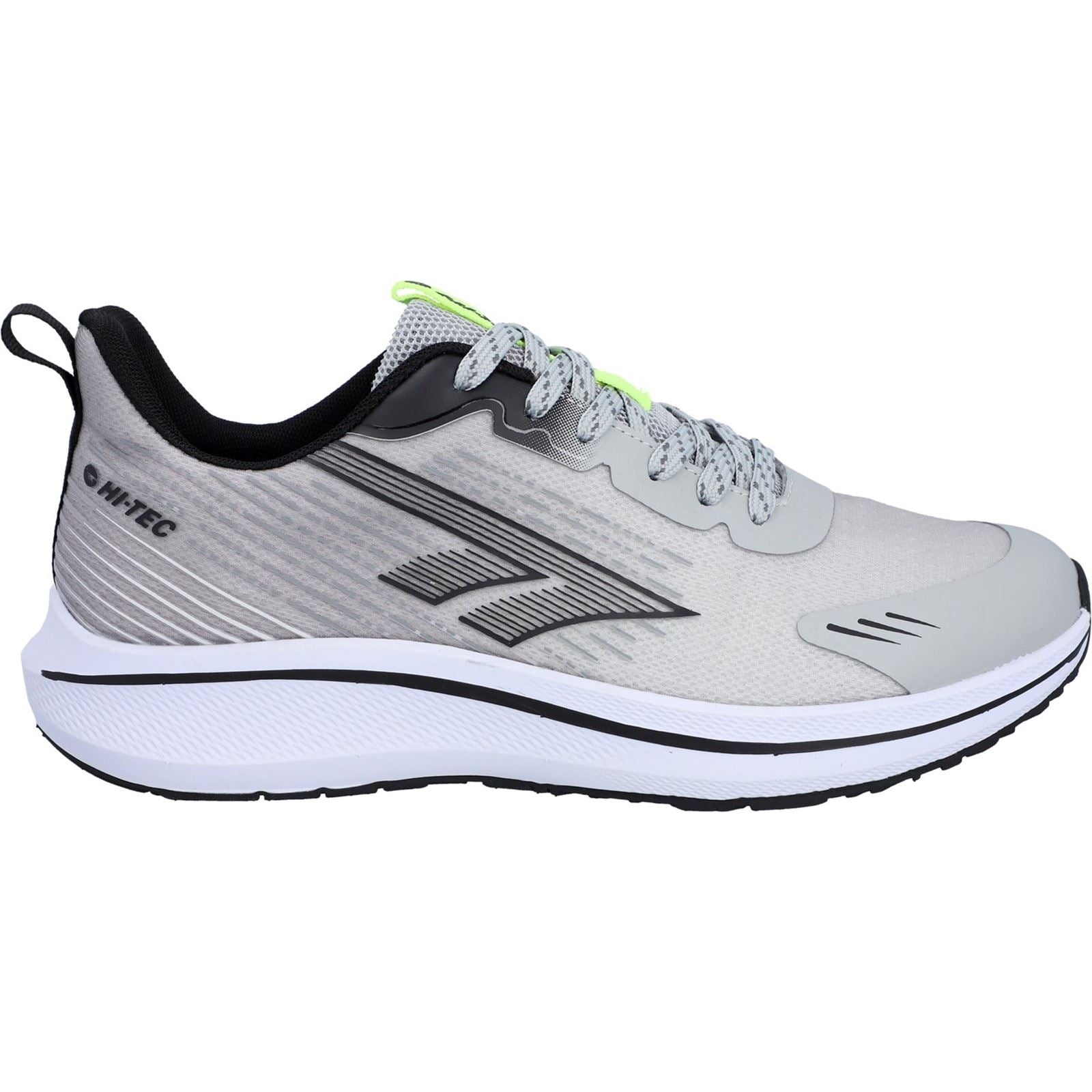 Hi-Tec Santorini Synthetic Men's Cool Grey/Black/Acid Lime Trainers