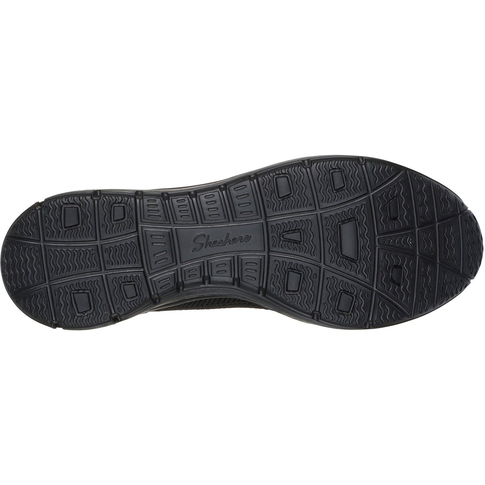 Skechers Seager Believe It Textile Women's Black Trainers